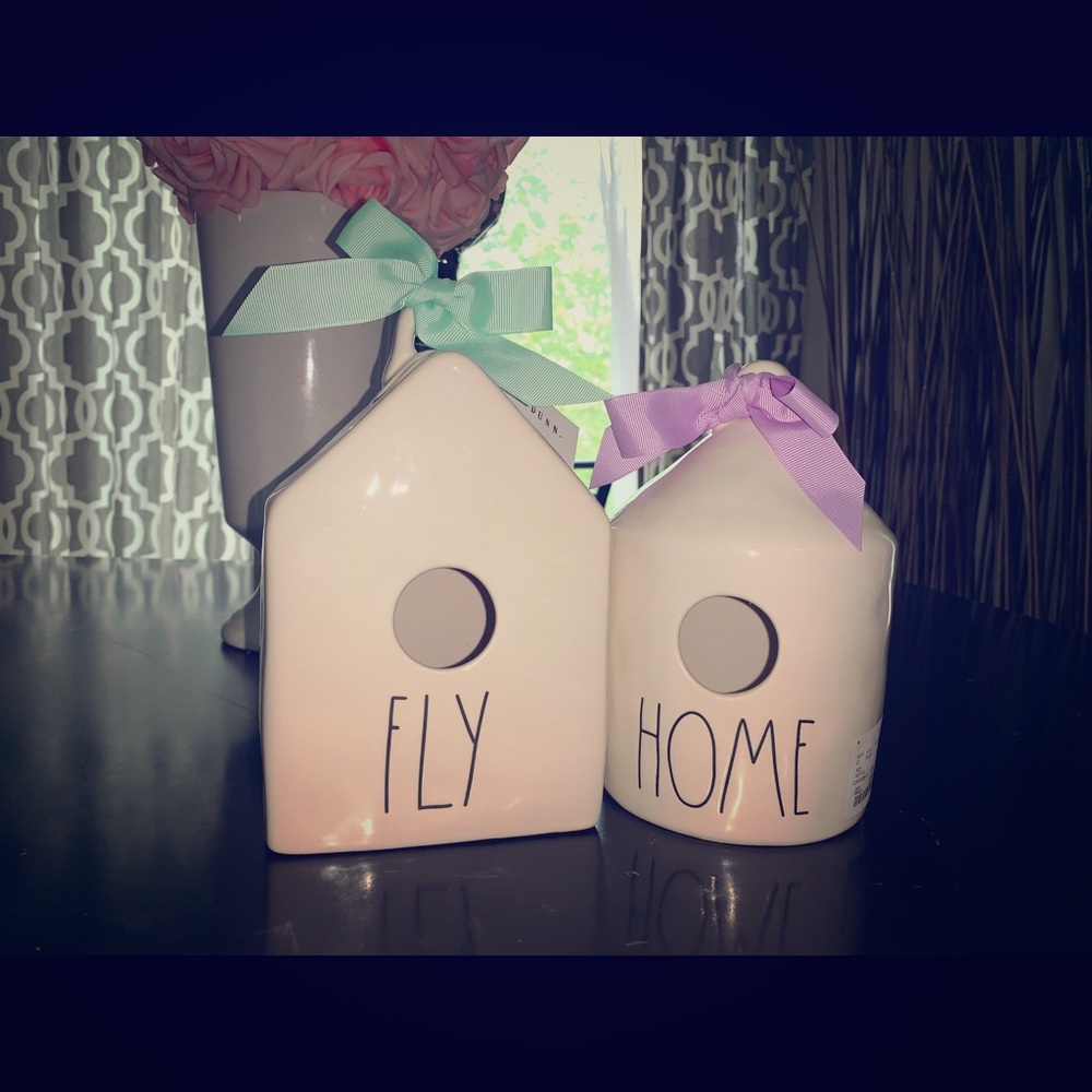 Rae Dunn birdhouses- authentic